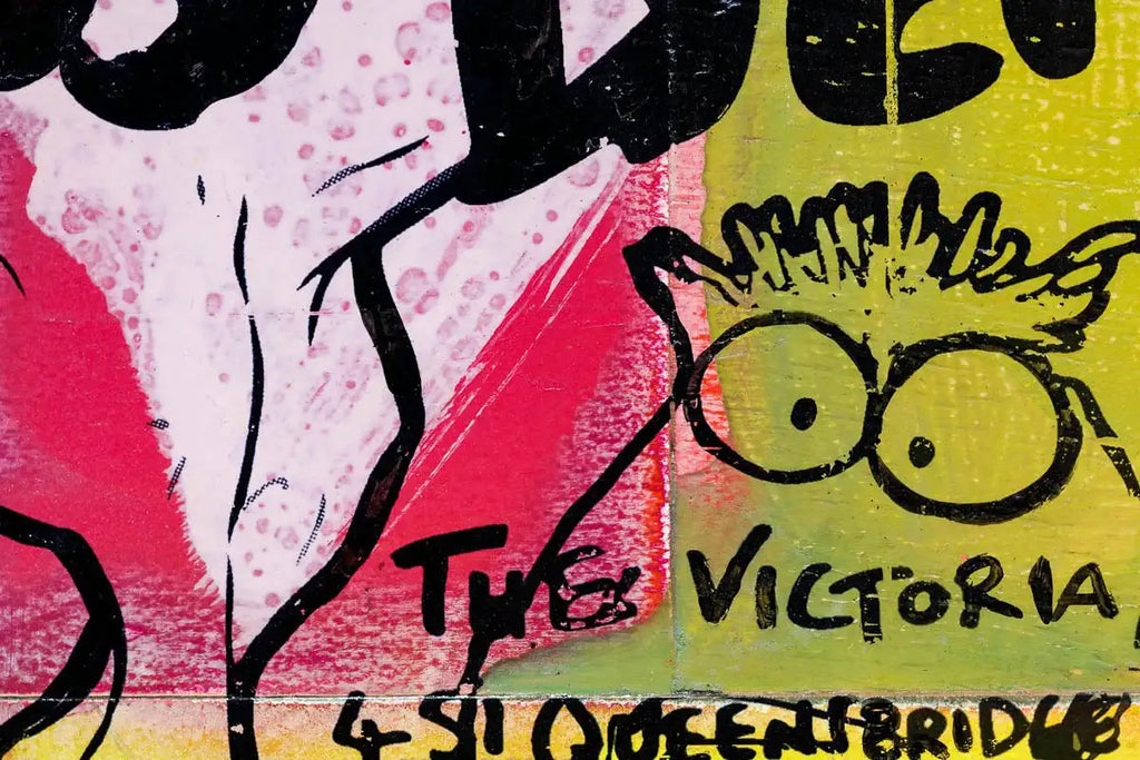 Plays Dead - Candy Trip - Original - SOLD by artist Andrew Milk - Wyecliffe Galleries