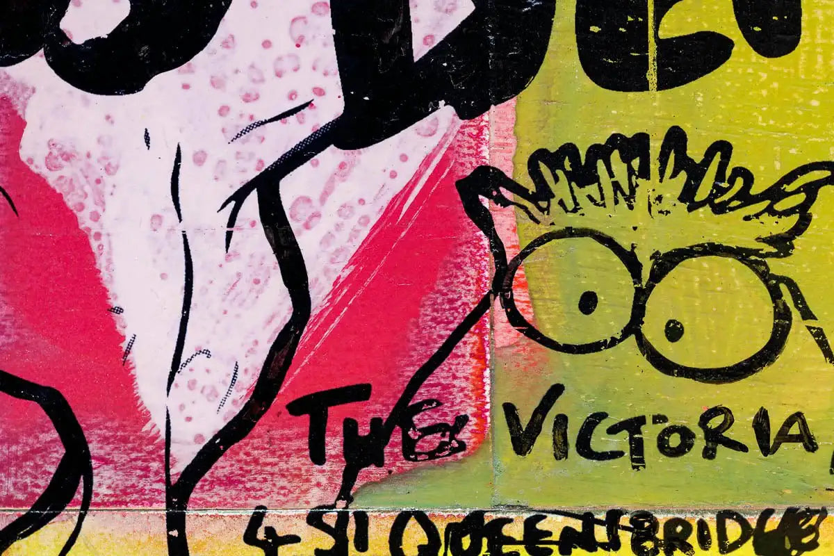 Plays Dead - Candy Trip - Original - SOLD by artist Andrew Milk - Wyecliffe Galleries