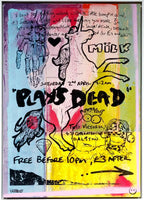 Plays Dead - Candy Trip - Original - SOLD by artist Andrew Milk - Wyecliffe Galleries