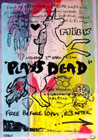 Plays Dead - Candy Trip - Original - SOLD by artist Andrew Milk - Wyecliffe Galleries