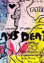 Plays Dead - Candy Trip - Original - SOLD by artist Andrew Milk - Wyecliffe Galleries