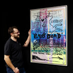 Plays Dead - Neon Beach - Original - SOLD by artist Andrew Milk - Wyecliffe Galleries