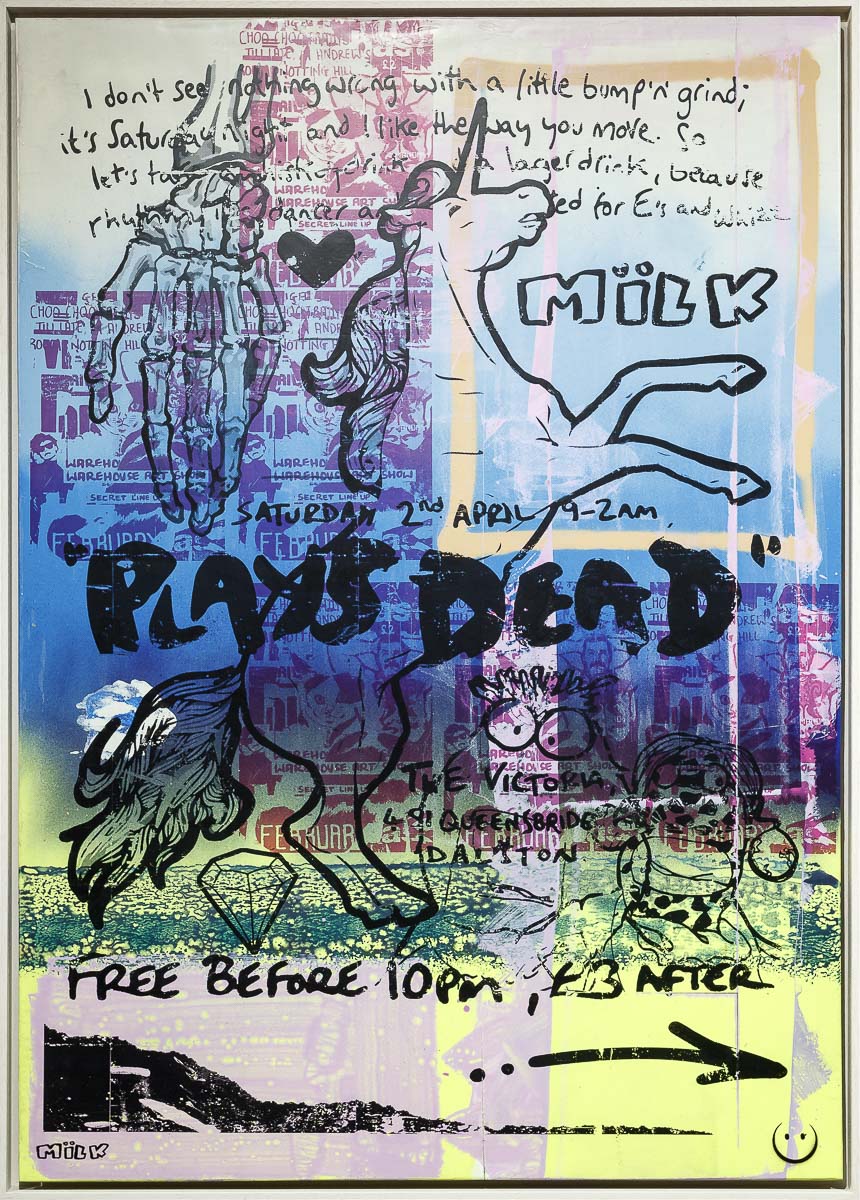 Plays Dead - Neon Beach - Original Andrew Milk Original