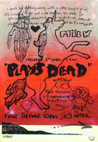 Plays Dead - Smokes and Rouge - Original - SOLD by artist Andrew Milk - Wyecliffe Galleries