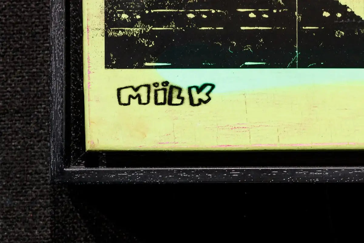 Plays Dead - Smokes and Rouge - Original - SOLD by artist Andrew Milk - Wyecliffe Galleries