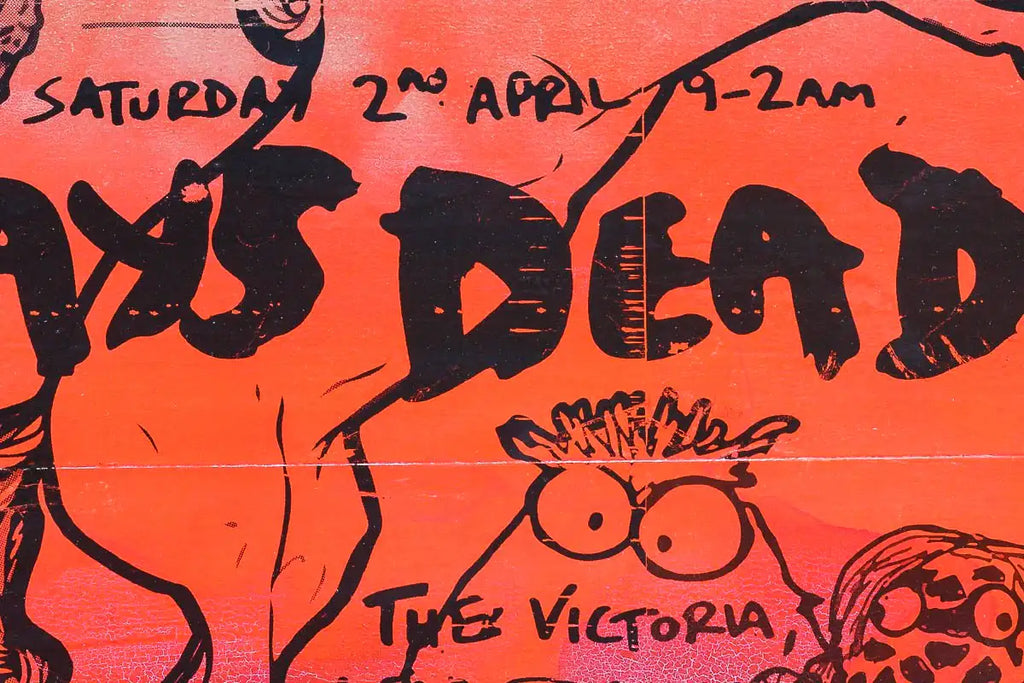 Plays Dead - Smokes and Rouge - Original - SOLD by artist Andrew Milk - Wyecliffe Galleries