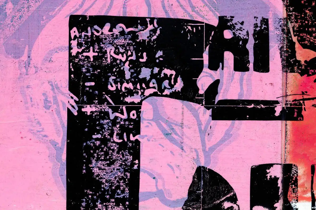 Secret Warehouse Art Show - Fruit Cocktail - Original - SOLD by artist Andrew Milk - Wyecliffe Galleries