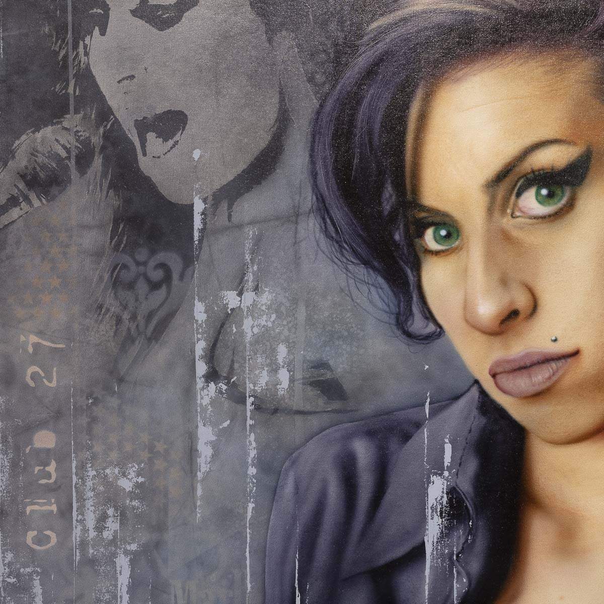 Valerie - Original - SOLD by artist Andy Caddick - Wyecliffe Galleries