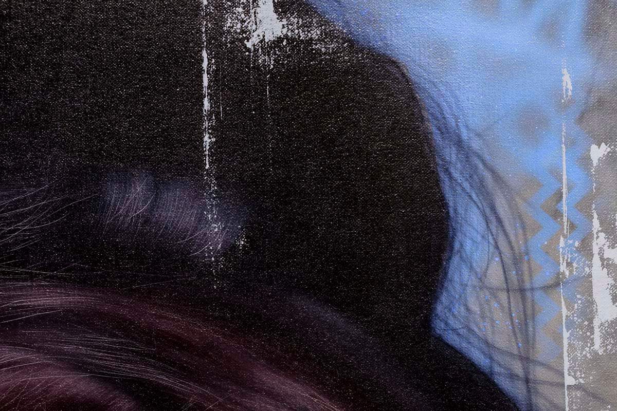 Valerie - Original - SOLD by artist Andy Caddick - Wyecliffe Galleries