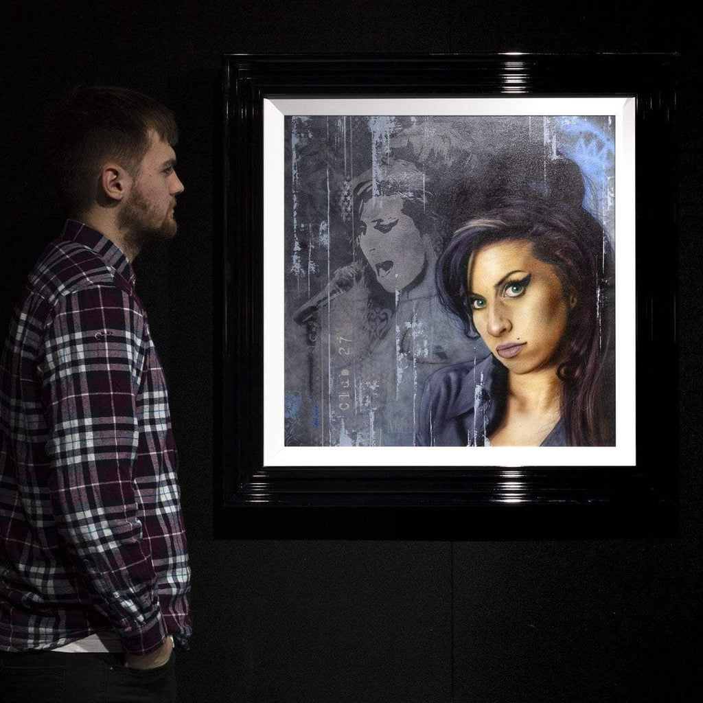 Valerie - Original - SOLD by artist Andy Caddick - Wyecliffe Galleries