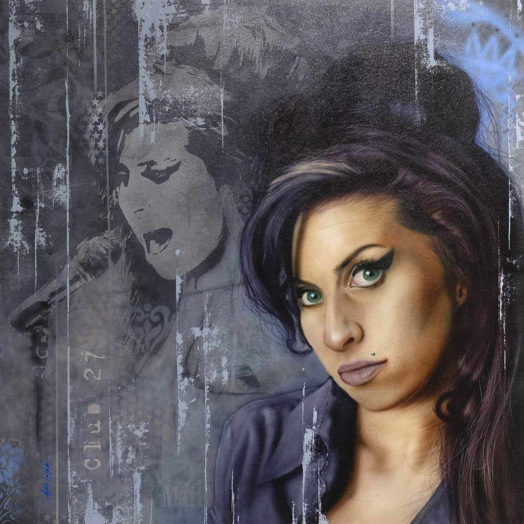 Valerie - Original - SOLD by artist Andy Caddick - Wyecliffe Galleries