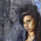 Valerie - Original - SOLD by artist Andy Caddick - Wyecliffe Galleries