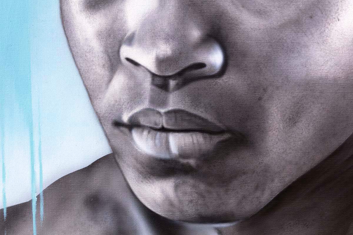 We Can't Be Brave Without Fear - Original - SOLD by artist Andy Caddick - Wyecliffe Galleries