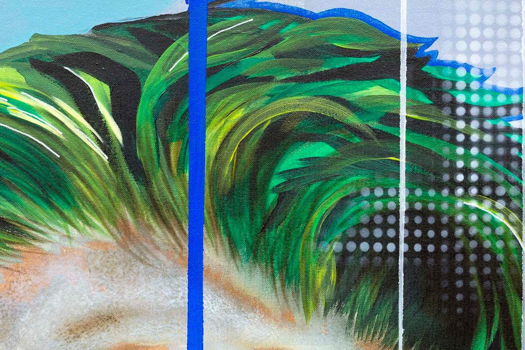 Why So Serious - Original - SOLD by artist Andy Caddick - Wyecliffe Galleries