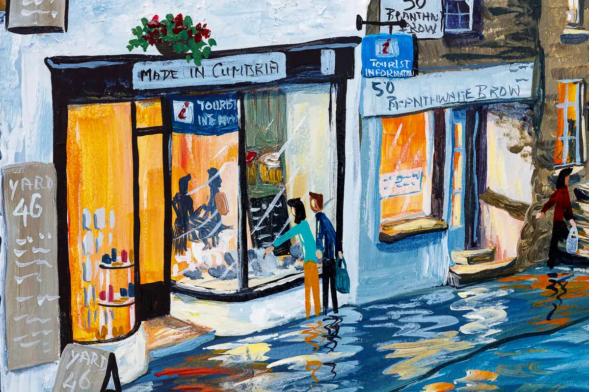 Branthwaite Brow Kendal - Original - SOLD by artist Anne Blundell - Wyecliffe Galleries