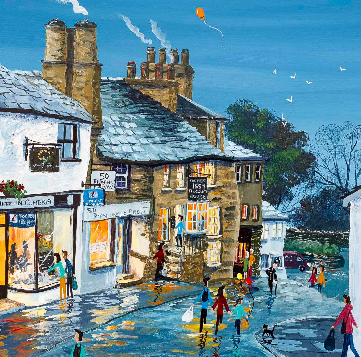 Branthwaite Brow Kendal - Original - SOLD by artist Anne Blundell - Wyecliffe Galleries