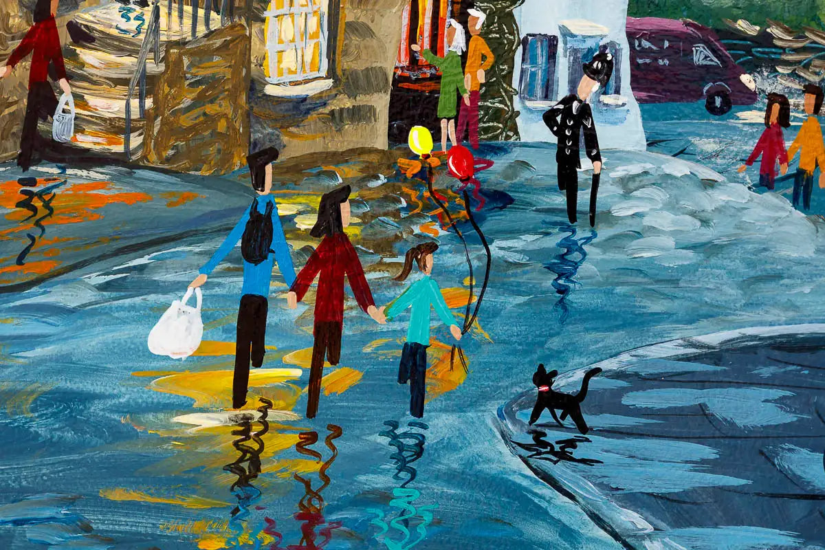 Branthwaite Brow Kendal - Original - SOLD by artist Anne Blundell - Wyecliffe Galleries