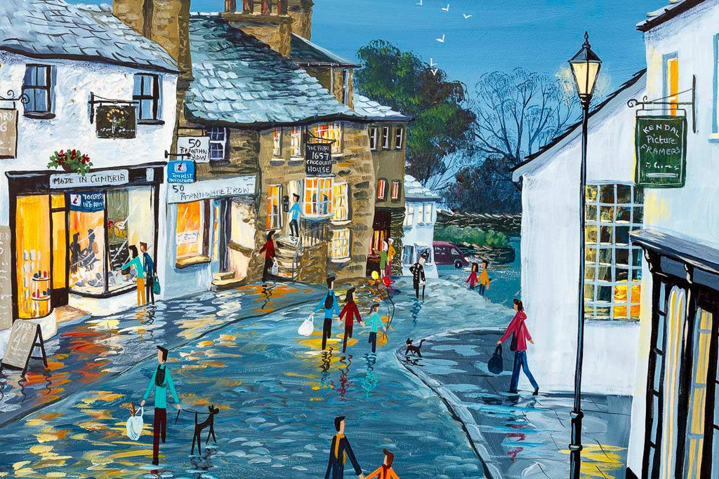 Branthwaite Brow Kendal - Original - SOLD by artist Anne Blundell - Wyecliffe Galleries