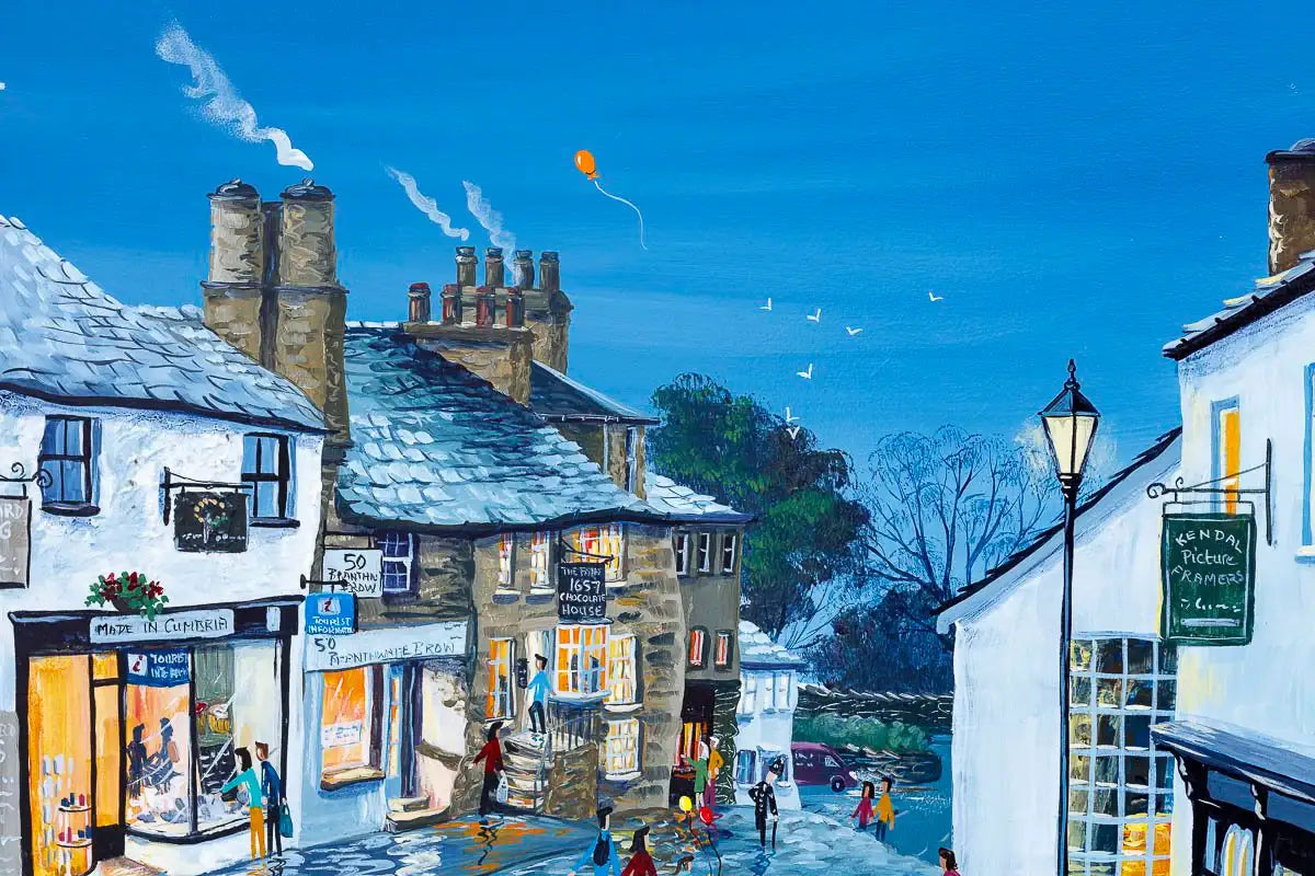 Branthwaite Brow Kendal - Original - SOLD by artist Anne Blundell - Wyecliffe Galleries