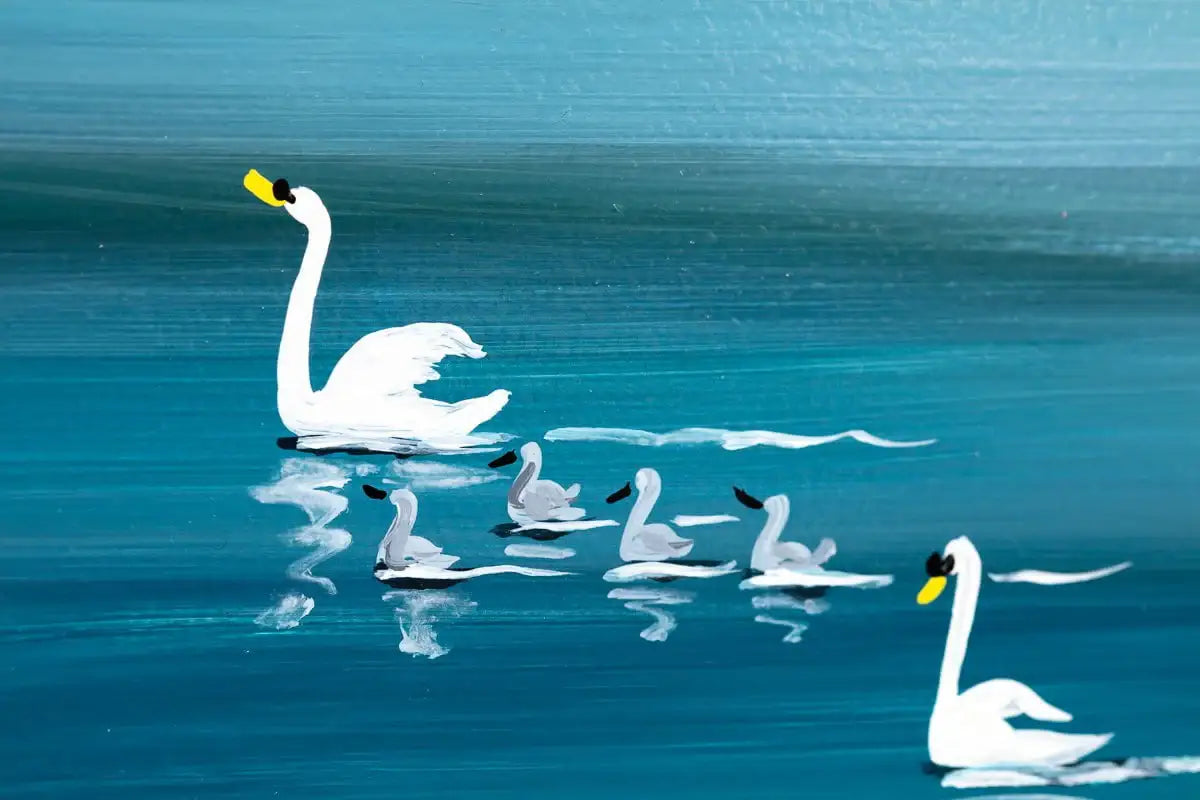 Buttered Crumpets and a Touch of Spring - Original - SOLD by artist Anne Blundell - Wyecliffe Galleries