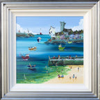 Crab Quay Water Babies - Original - SOLD by artist Anne Blundell - Wyecliffe Galleries