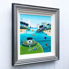 Delivery to Look Out Cottage - Original - SOLD by artist Anne Blundell - Wyecliffe Galleries