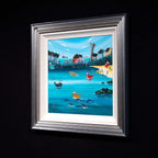 Dolphin Bay - Original - SOLD by artist Anne Blundell - Wyecliffe Galleries