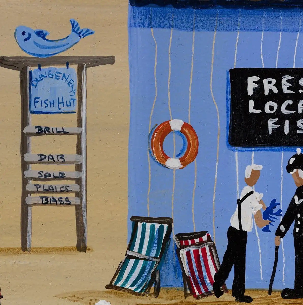 Dungeness - Original by artist Anne Blundell - Wyecliffe Galleries