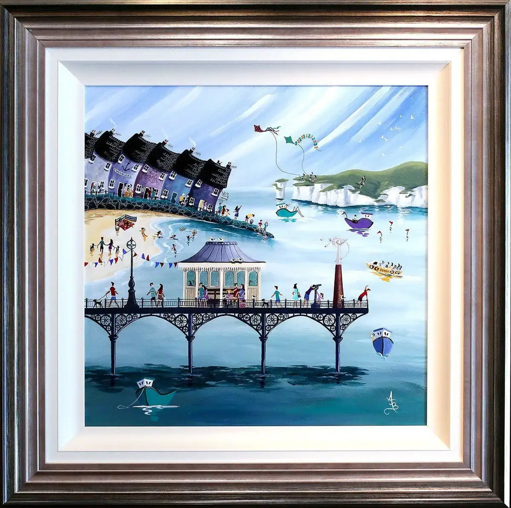 Enjoying The View - SOLD by artist Anne Blundell - Wyecliffe Galleries