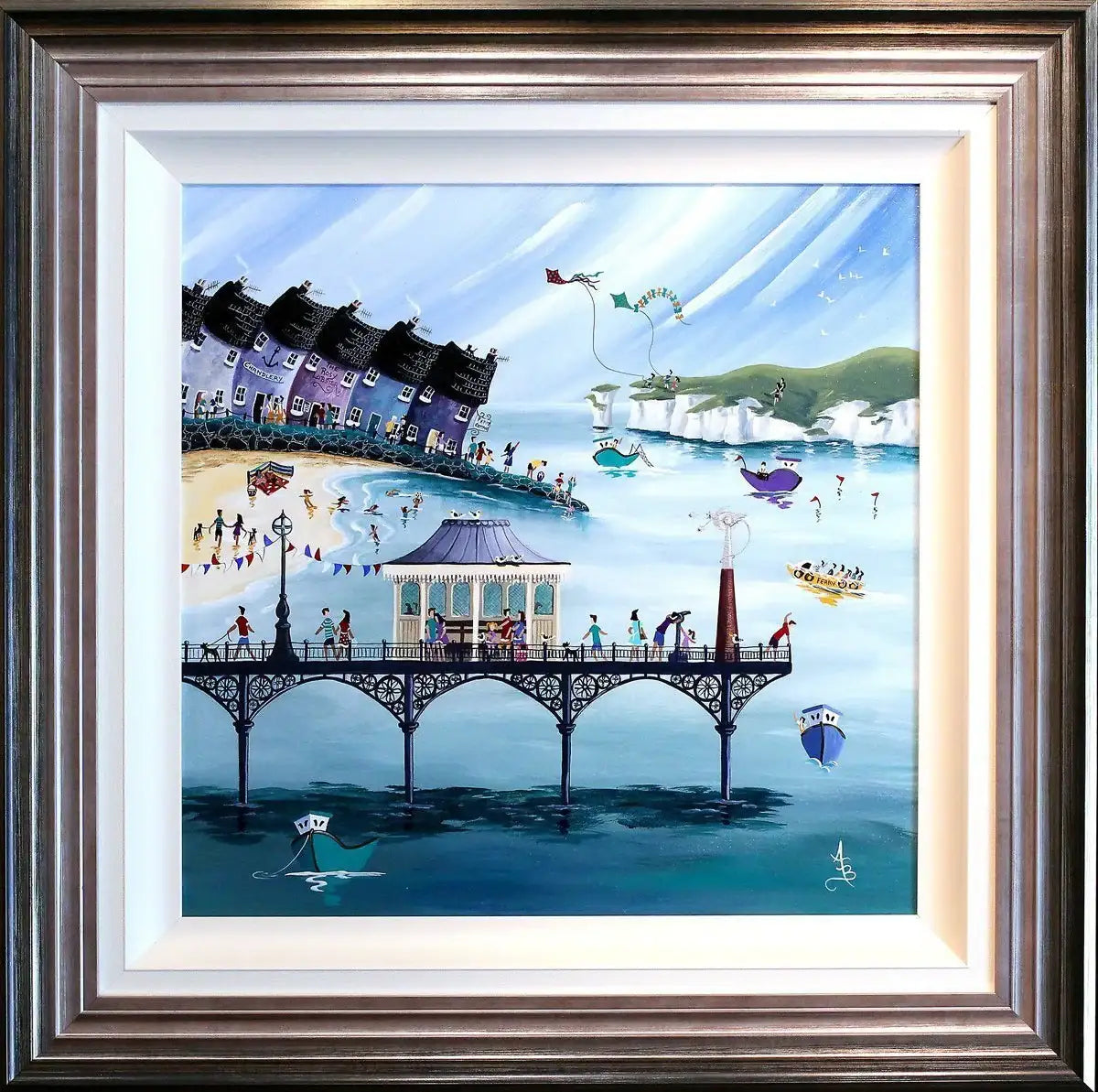 Enjoying The View - SOLD by artist Anne Blundell - Wyecliffe Galleries