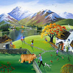 Eric's Treat - Original - SOLD by artist Anne Blundell - Wyecliffe Galleries