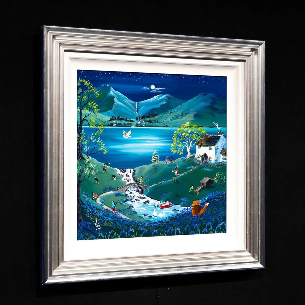 Evening Walk Home - Original - SOLD by artist Anne Blundell - Wyecliffe Galleries