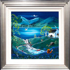 Evening Walk Home - Original - SOLD by artist Anne Blundell - Wyecliffe Galleries