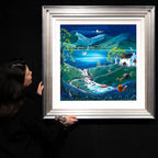 Evening Walk Home - Original - SOLD by artist Anne Blundell - Wyecliffe Galleries