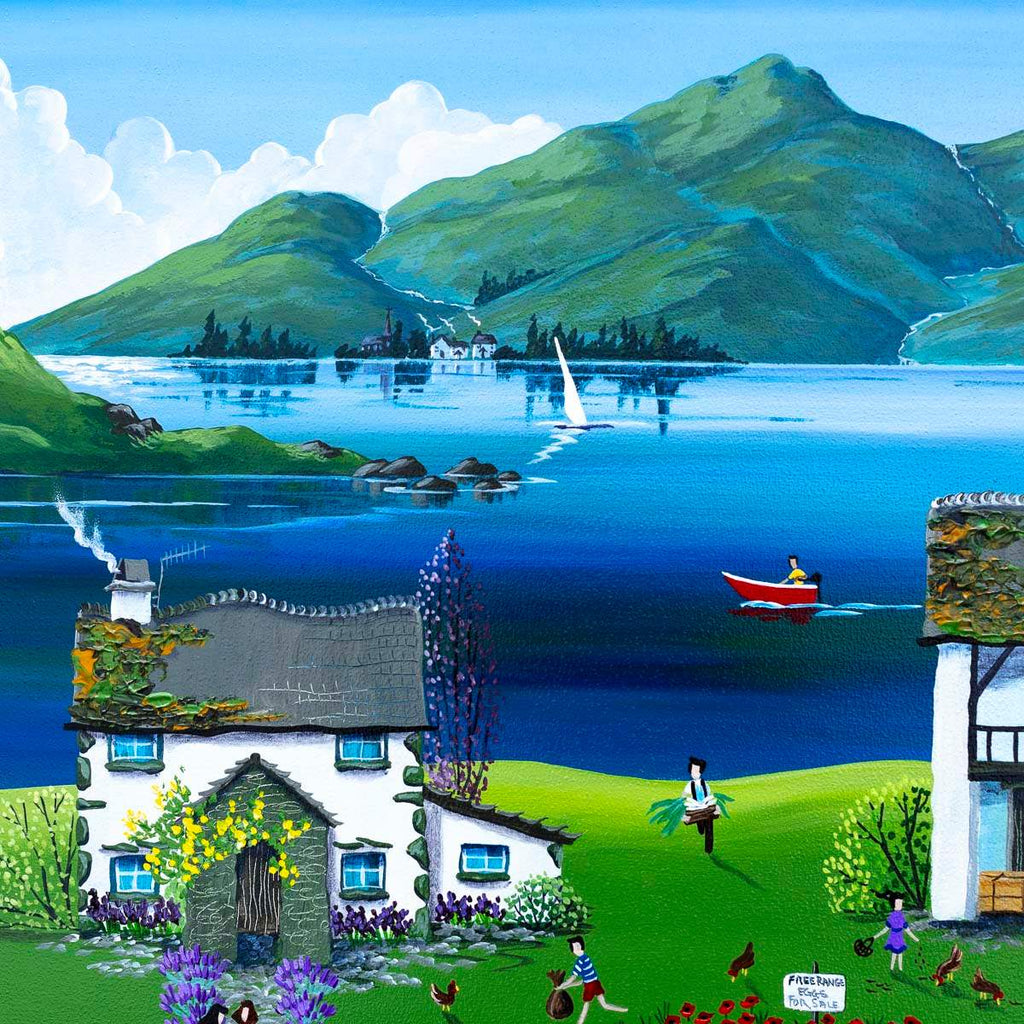 Farm Fresh - Original - SOLD by artist Anne Blundell - Wyecliffe Galleries