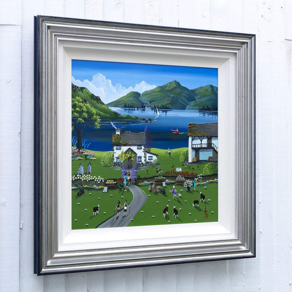 Farm Fresh - Original - SOLD by artist Anne Blundell - Wyecliffe Galleries