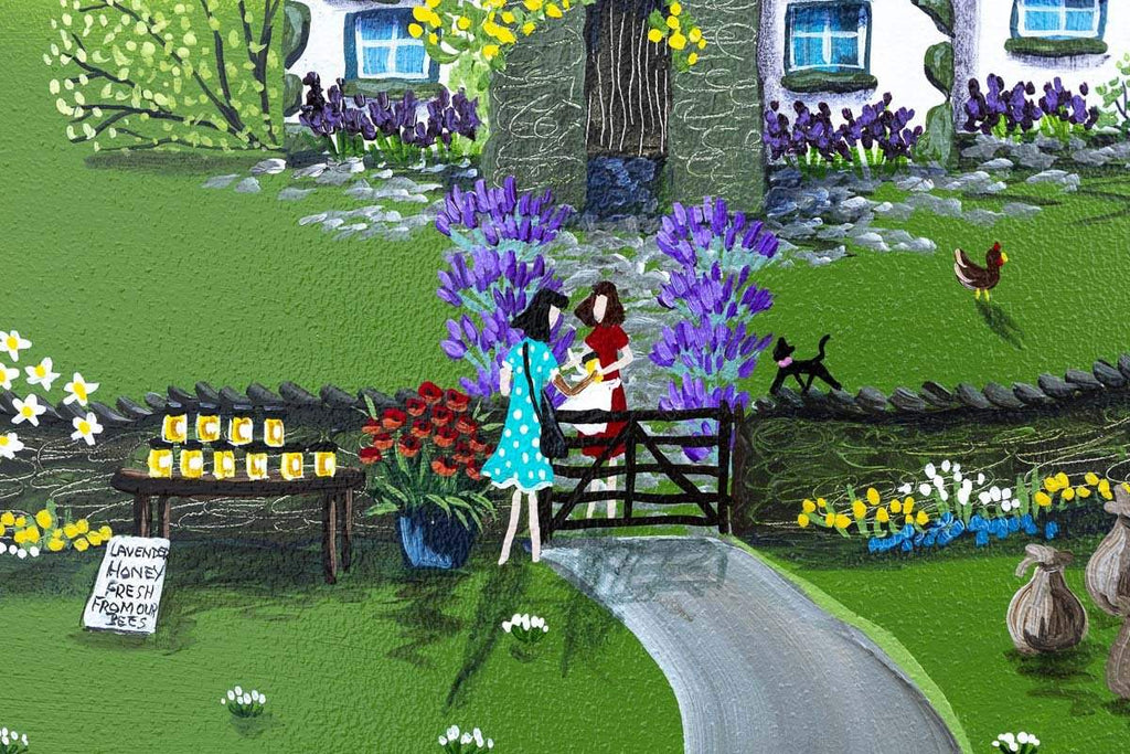 Farm Fresh - Original - SOLD by artist Anne Blundell - Wyecliffe Galleries