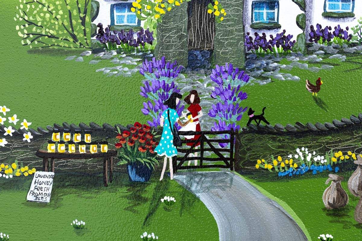 Farm Fresh - Original - SOLD by artist Anne Blundell - Wyecliffe Galleries