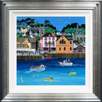 Fowey Ferry - Original - SOLD by artist Anne Blundell - Wyecliffe Galleries