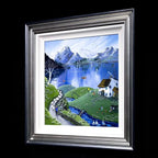 Frosted Snowdrops - Original - SOLD by artist Anne Blundell - Wyecliffe Galleries