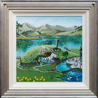 Grasmere Gingerbread Shop - Original - SOLD by artist Anne Blundell - Wyecliffe Galleries