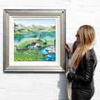 Grasmere Gingerbread Shop - Original - SOLD by artist Anne Blundell - Wyecliffe Galleries