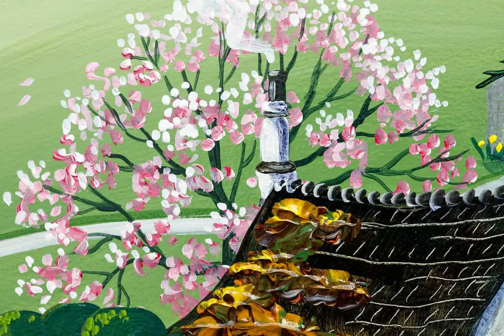 Grasmere Gingerbread Shop - Original - SOLD by artist Anne Blundell - Wyecliffe Galleries