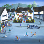 Hawkshead Honey Pot - Original - SOLD by artist Anne Blundell - Wyecliffe Galleries