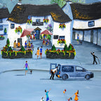Hawkshead Honey Pot - Original - SOLD by artist Anne Blundell - Wyecliffe Galleries