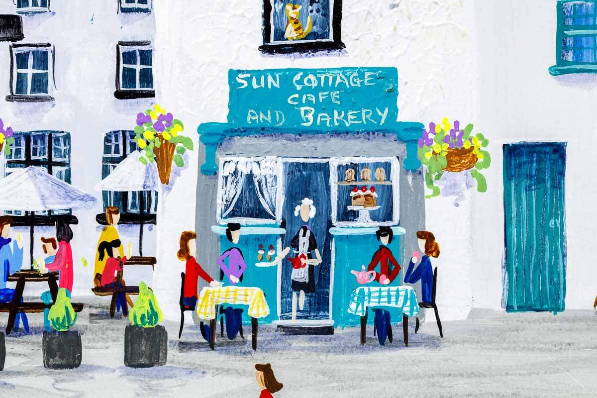 Hawkshead Spring - Original - SOLD by artist Anne Blundell - Wyecliffe Galleries