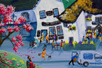 Hawkshead Spring - Original - SOLD by artist Anne Blundell - Wyecliffe Galleries