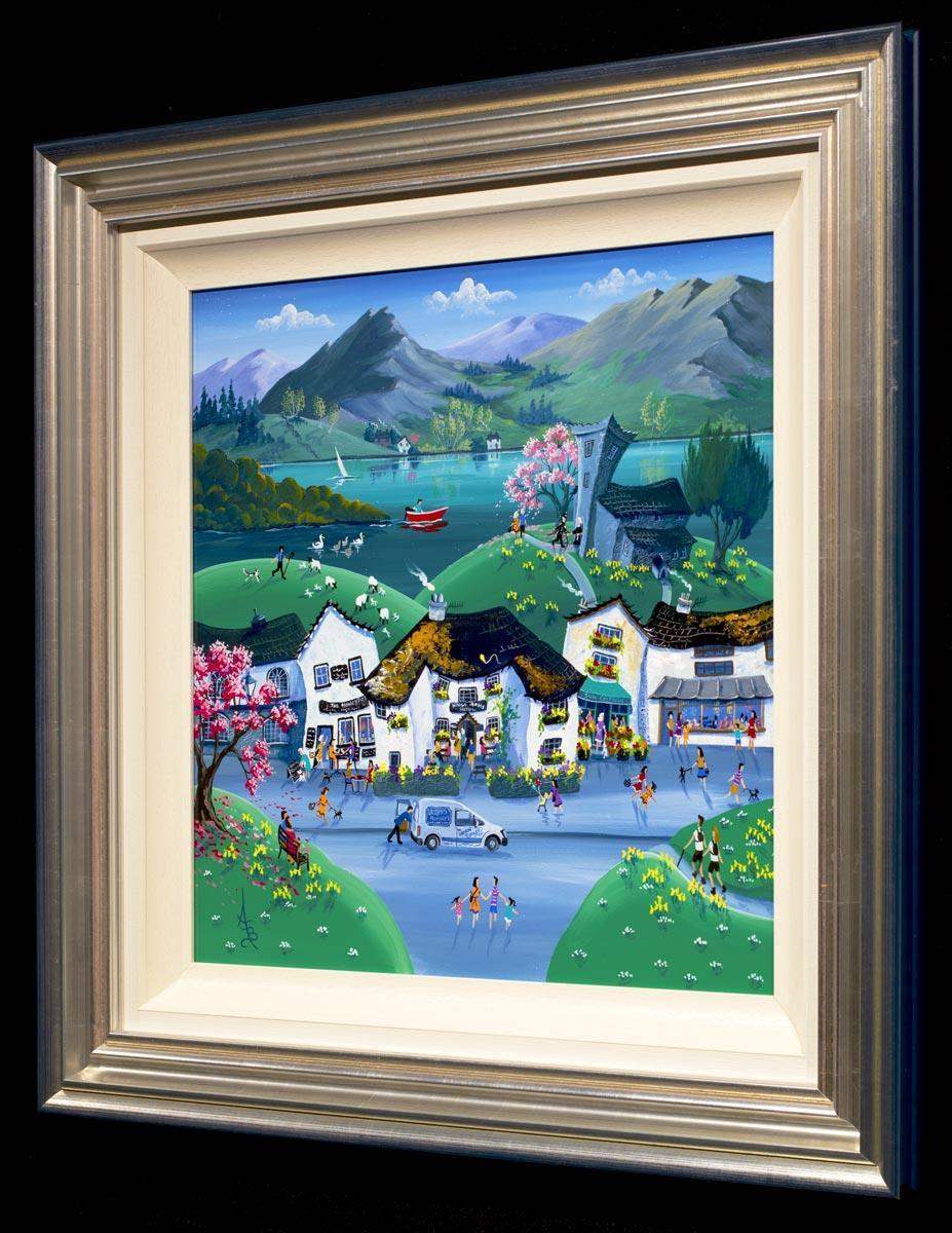 Hawkshead Spring - Original - SOLD by artist Anne Blundell - Wyecliffe Galleries