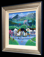Hawkshead Spring - Original - SOLD by artist Anne Blundell - Wyecliffe Galleries