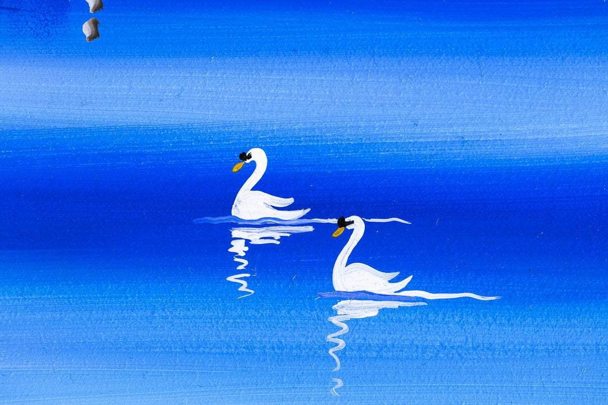 Henley Boating - Original - SOLD by artist Anne Blundell - Wyecliffe Galleries